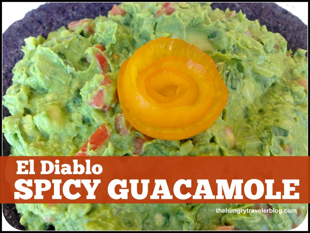 Spicy Guacamole #Spicy #Guacamole - www.thehungrytravelerblog.com