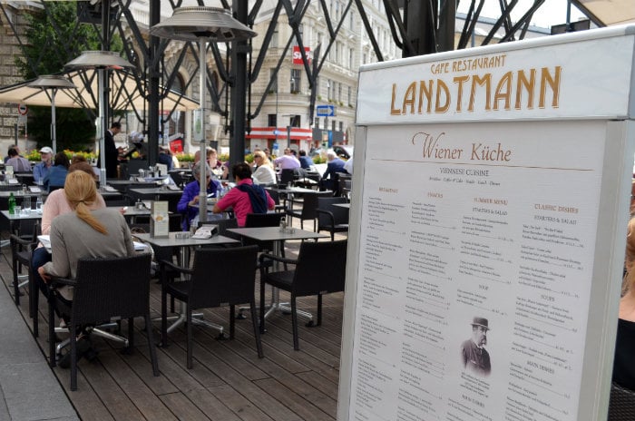 The famous Cafe Landtmann in Vienna #cafe #Vienna #austria #travel