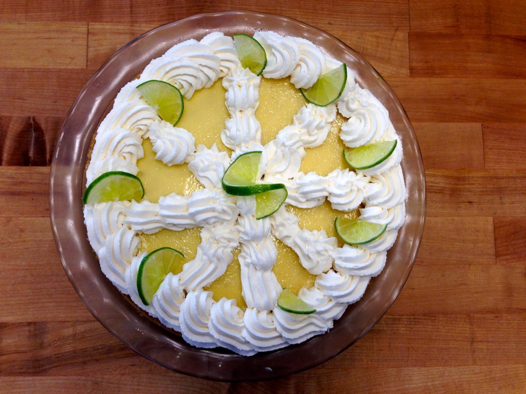 A fancier version of the Easy Key Lime Pie Recipe #Easy #KeyLimePie #Recipe