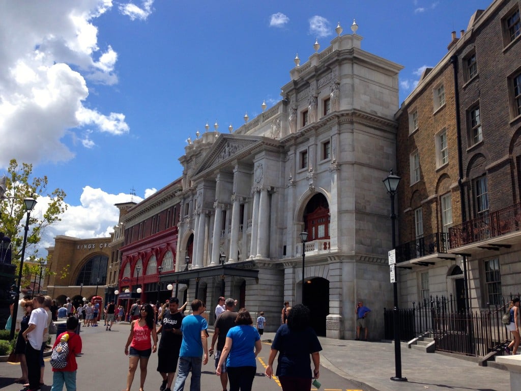 Kings Cross Station at The Wizarding World of Harry Potter