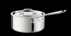 Essential Kitchen Equipment: 4-Quart Saucepan with Lid from All Clad #cookware #cooking #kitchen