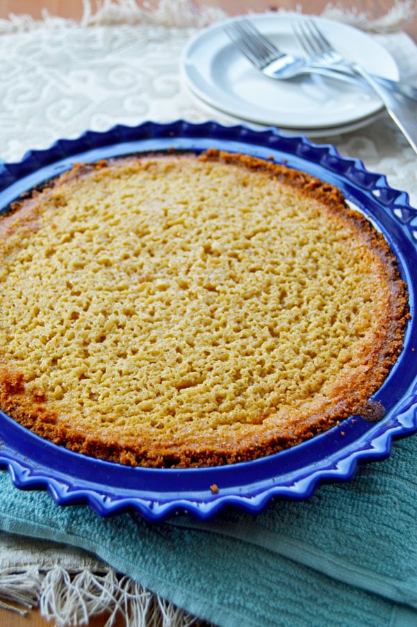 Brown Sugar Buttermilk Pie | www.thehungrytravelerblog.com