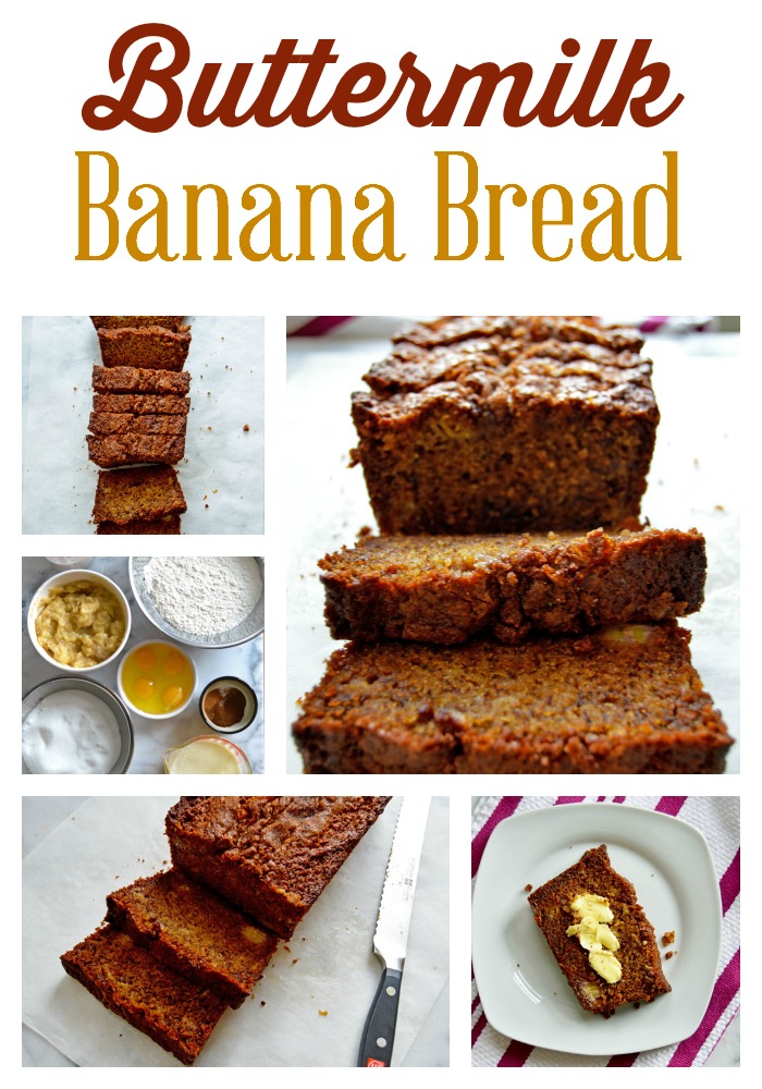 Buttermilk Banana Bread |www.thehungrytravelerblog.com