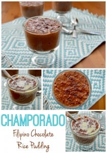 Champorado - Filipino Chocolate Rice Pudding | Rice Pudding Around the World | www.thehungrytravelerblog.com