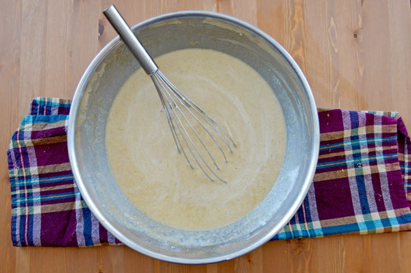 Tips for Better Baking - When whisking, be sure to secure your bowl by placing a towel underneath. | www.thehungrytravelerblog.com