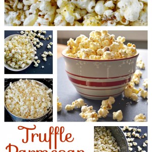 Truffle Parmesan Popcorn | www.thehungrytravelerblog.com