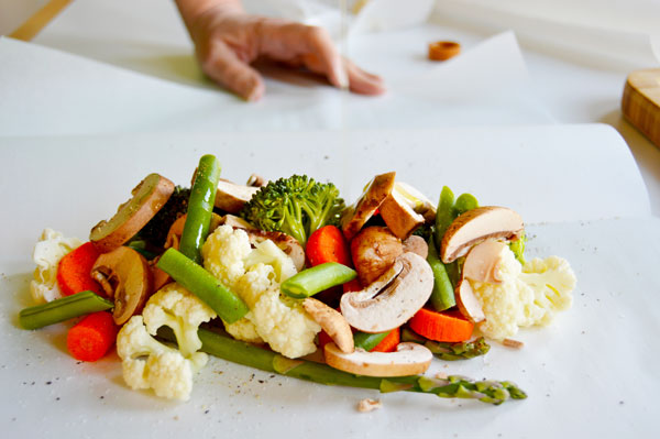 Summer Vegetables Baked in Parchment Paper • Just One Cookbook