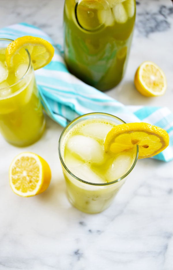 Middle Eastern Mint Lemonade