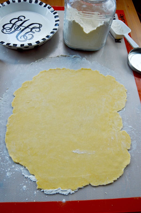 All Butter Pie Crust - How to Roll Out Pie Dough