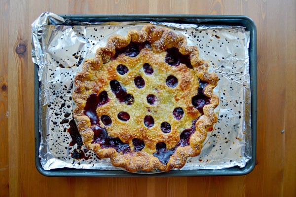 Blueberry Peach Pie