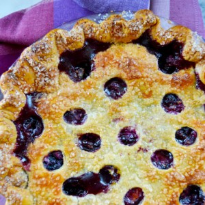 Blueberry Peach Pie