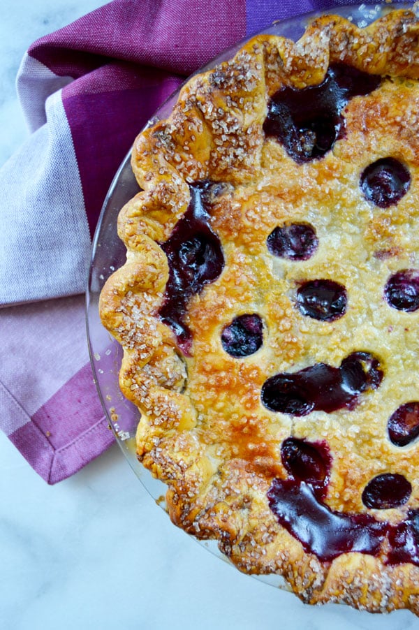 Blueberry Peach Pie