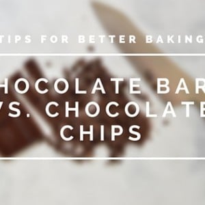 Chocolate Bars vs. Chocolate Chips | www.thehungrytravelerblog.com