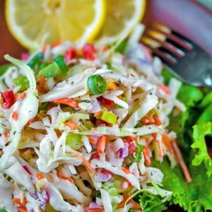 Ranch-Flavored Cole Slaw (Gluten Free) | The Heritage Cook