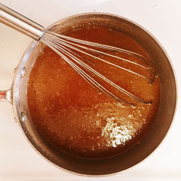 Tips for Better Baking: When making caramel, always have an ice bath nearby. 