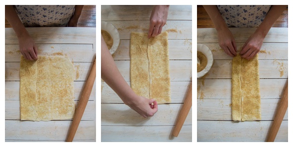 folding the palmiers