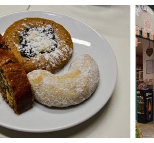 A delicious European Christmas cookies inspired by the kolaches in Prague. A soft gingerbread base filled with poppy seeds and topped with a buttery streusel.