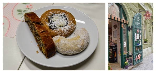 A delicious European Christmas cookies inspired by the Czech gingerbread kolache in Prague. A soft gingerbread base filled with poppy seeds and topped with a buttery streusel.