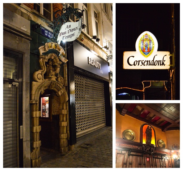 Visiting one of the oldest bars in Brussels on the Brussels Beer and Chocolate Tour