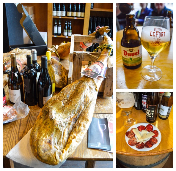 Beer and charcuterie tastings on the Brussels Beer and Chocolate Tour