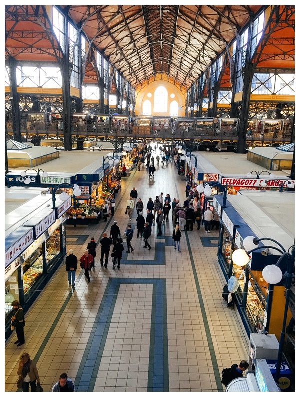 Inside the Great Market on the Taste Hungary Budapest Food Tour