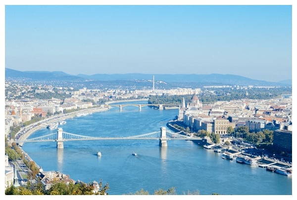 Budapest landscape on the Taste Hungary Budapest Food Tour