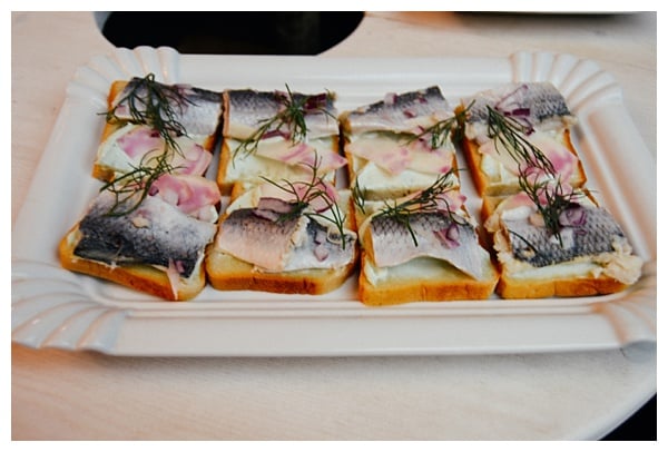 Herring-Sandwiches-in-Prague | foods to eat in prague