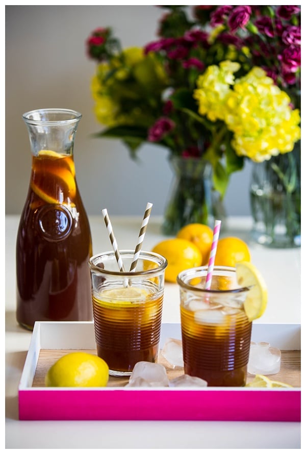 Iced Coffee Lemonade is a refreshing blend of cold brew coffee and sweet lemonade. It may sound a little strange, but it's surprisingly delicious! Perfect for summer!