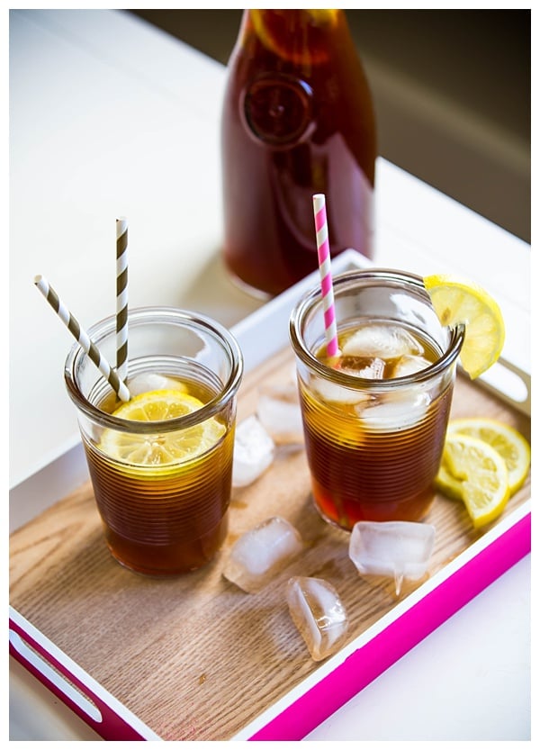 Iced Coffee Lemonade is a refreshing blend of cold brew coffee and sweet lemonade. It may sound a little strange, but it's surprisingly delicious! Perfect for summer! 