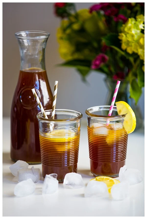 Iced Coffee Lemonade is a refreshing blend of cold brew coffee and sweet lemonade. It may sound a little strange, but it's surprisingly delicious! Perfect for summer!