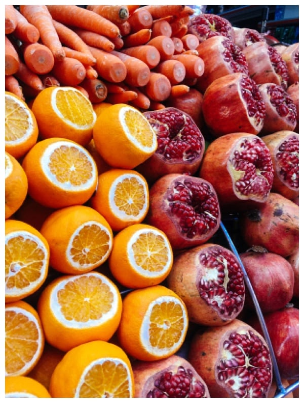 fruit for fresh juices on istanbul grand bazaar tour