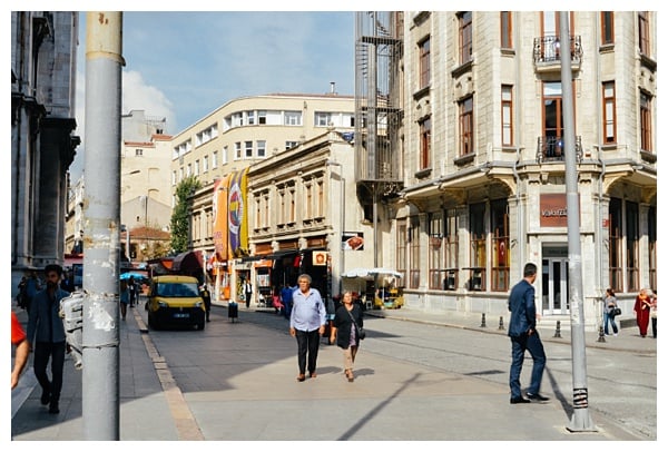 View of Street on Istanbul Grand Bazaar Tour