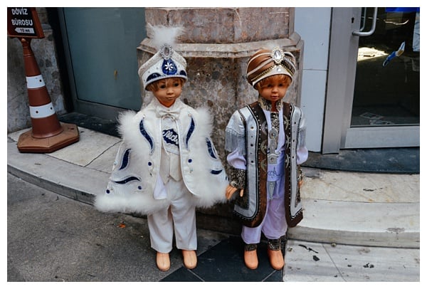 Circumcision Outfits on Istanbul Grand Bazaar Tour