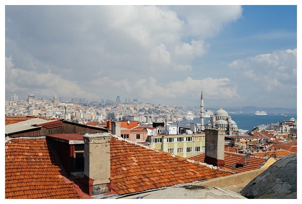 Rooftop view on Istanbul Grand Bazaar Tour