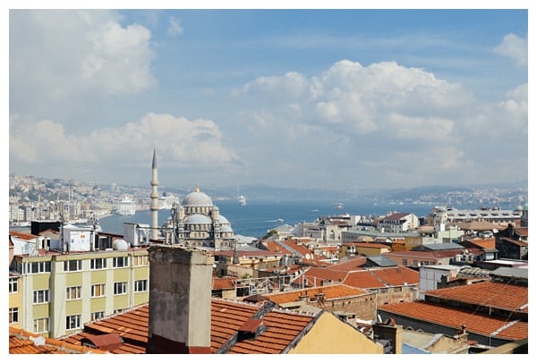 rooftop view Istanbul Grand Bazaar Tour