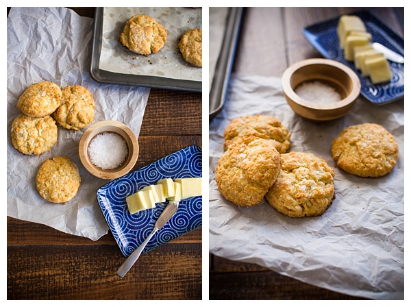 Buttermilk Biscuits -- flaky, buttery, and delicious! This versatile recipe is good for everything from biscuits and gravy to strawberry shortcake.