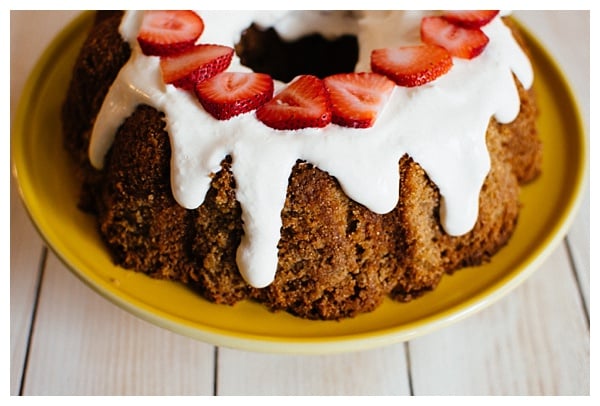 Whole Wheat Pound Cake -- an old fashioned pound cake modernized with nutritious whole wheat, toasty muscovado brown sugar, and rich creme fraiche.