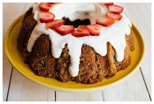 Whole Wheat Pound Cake -- an old fashioned pound cake modernized with nutritious whole wheat, toasty muscovado brown sugar, and rich creme fraiche.