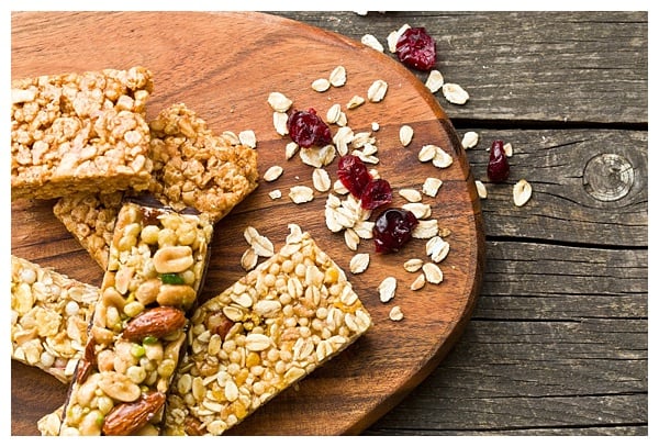 These road trip snacks are healthy and delicious. Homemade apple chips, jerky, and granola bars will fill you up while you're on the go! 